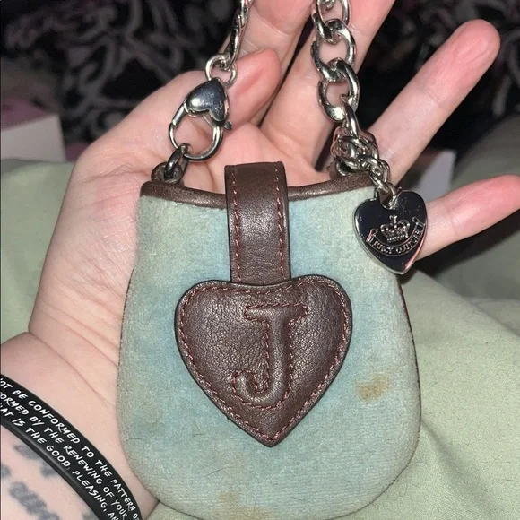 Juicy Couture Vintage Mint and Chocolate Mini Bag - Picture 3 of 9
